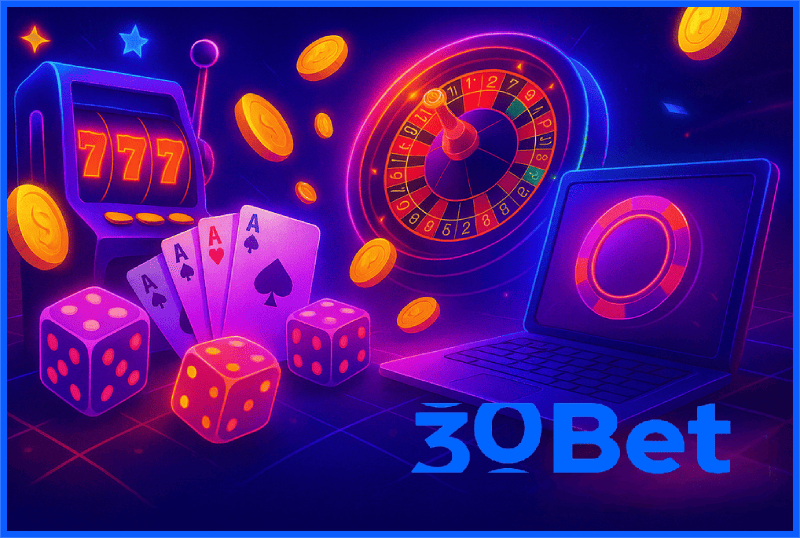 Cassino 30BET, Seguro, Promoções